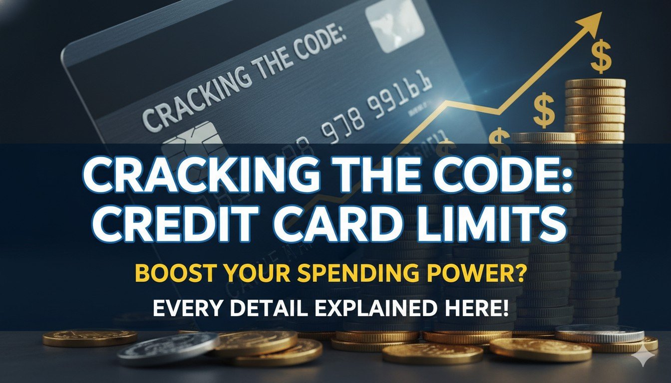 क्रेडिट कार्ड लिमिट बढ़ाने के तरीके और फैक्टर्स दिखाता ग्राफिक