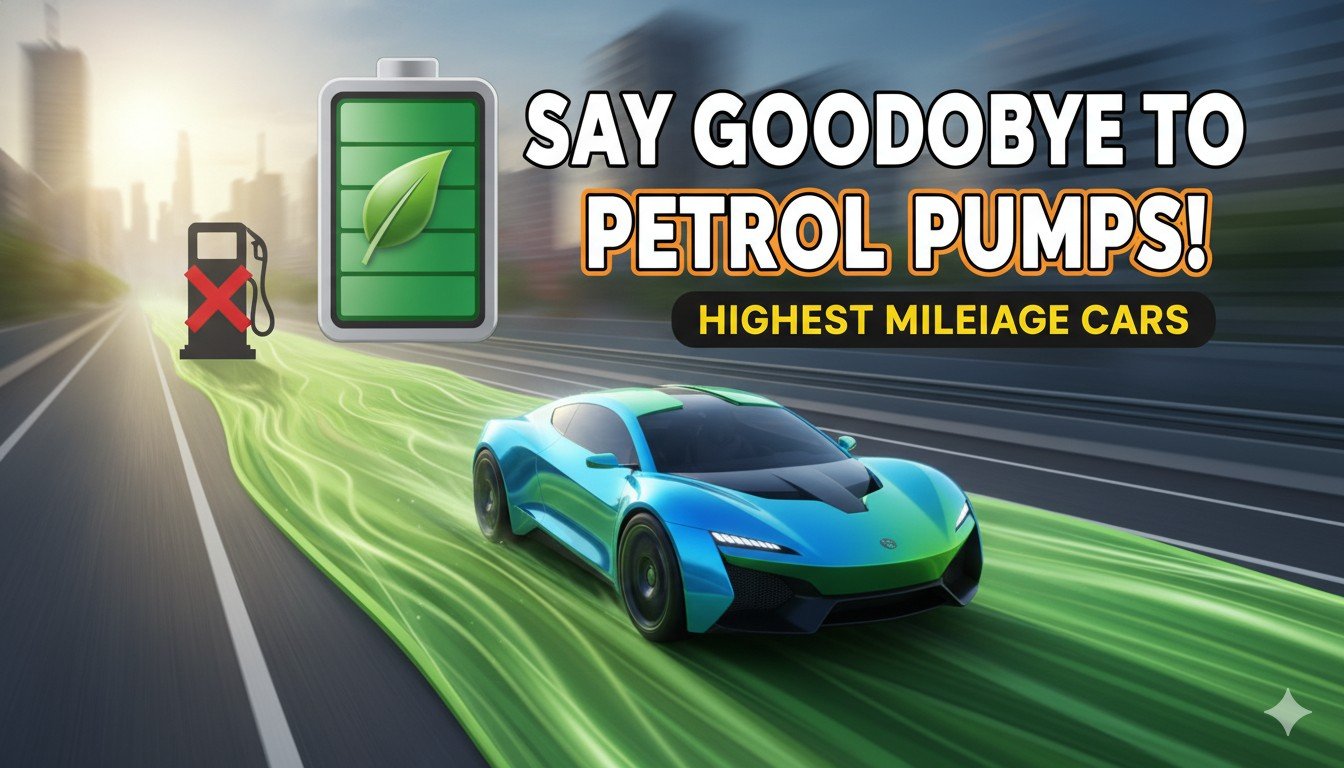 भारत में सबसे ज्यादा माइलेज वाली कारों की लिस्ट, हाइब्रिड और पेट्रोल मॉडल्स दिखाते हुए