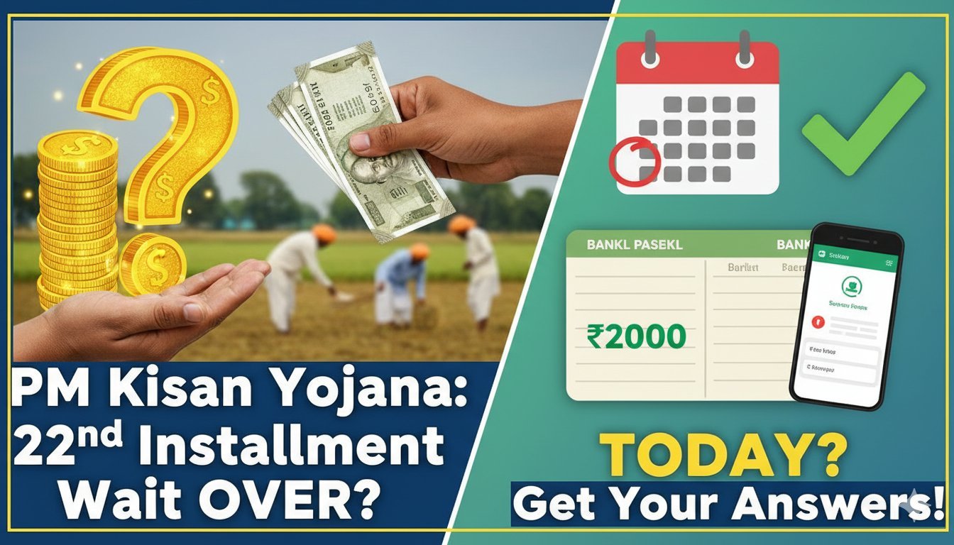 पीएम किसान योजना 22वीं किस्त 2000 रुपये ट्रांसफर, किसान बैंक खाते में पैसा, PM Kisan Samman Nidhi