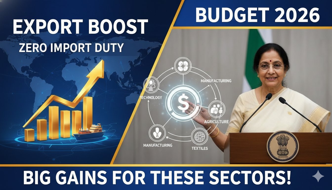 वित्त मंत्री निर्मला सीतारमण संसद में केंद्रीय बजट 2026 पेश करती हुईं।